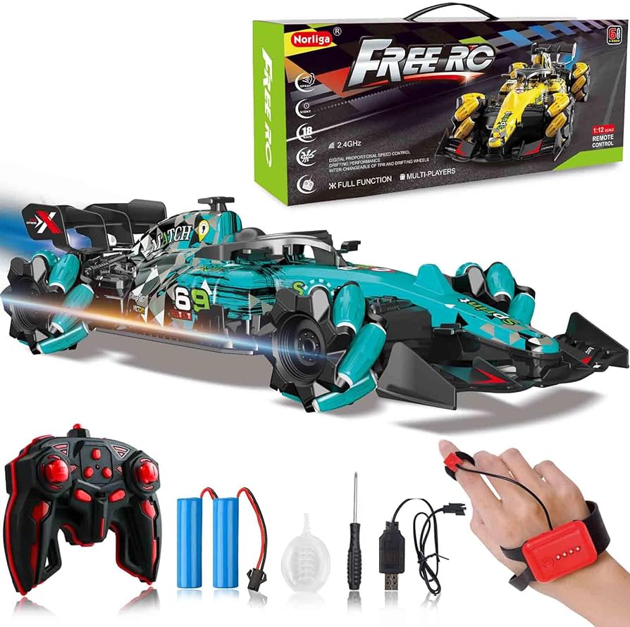 F1 Racing Car with Remote + Watch | Electric Drift