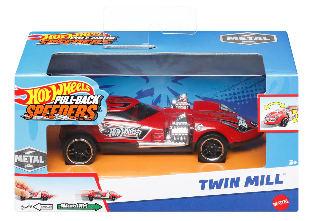 Twin Mill | Hot Wheels Pull-back Speeders