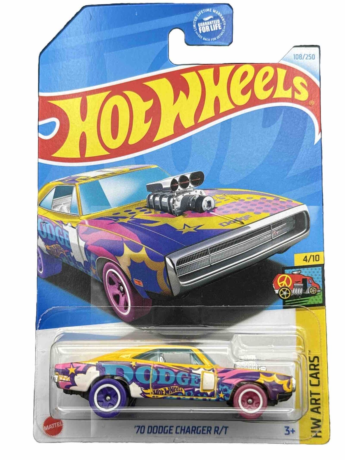 '70 Dodge Charger R/T | Hot Wheels Art Cars Series