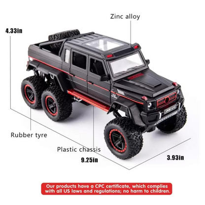 1:22 Mercedes AMG 6x6 Metal Model Diecast