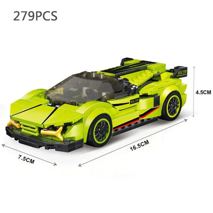 Fusion Car Model Building Blocks Brick