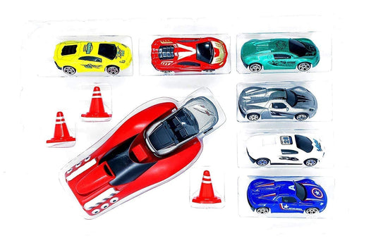 Rapid Launcher with 7 Cars - Miniator Toys