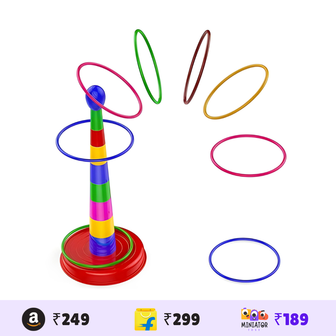 2 in 1 Ring Toss Game