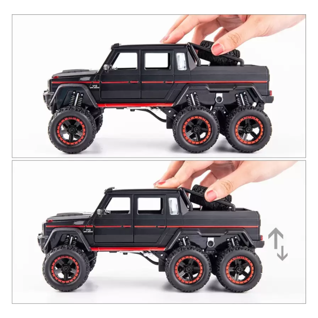 1:22 Mercedes AMG 6x6 Metal Model Diecast