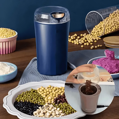 Mini Portable Grinder for Spices, Coffee & Pulses