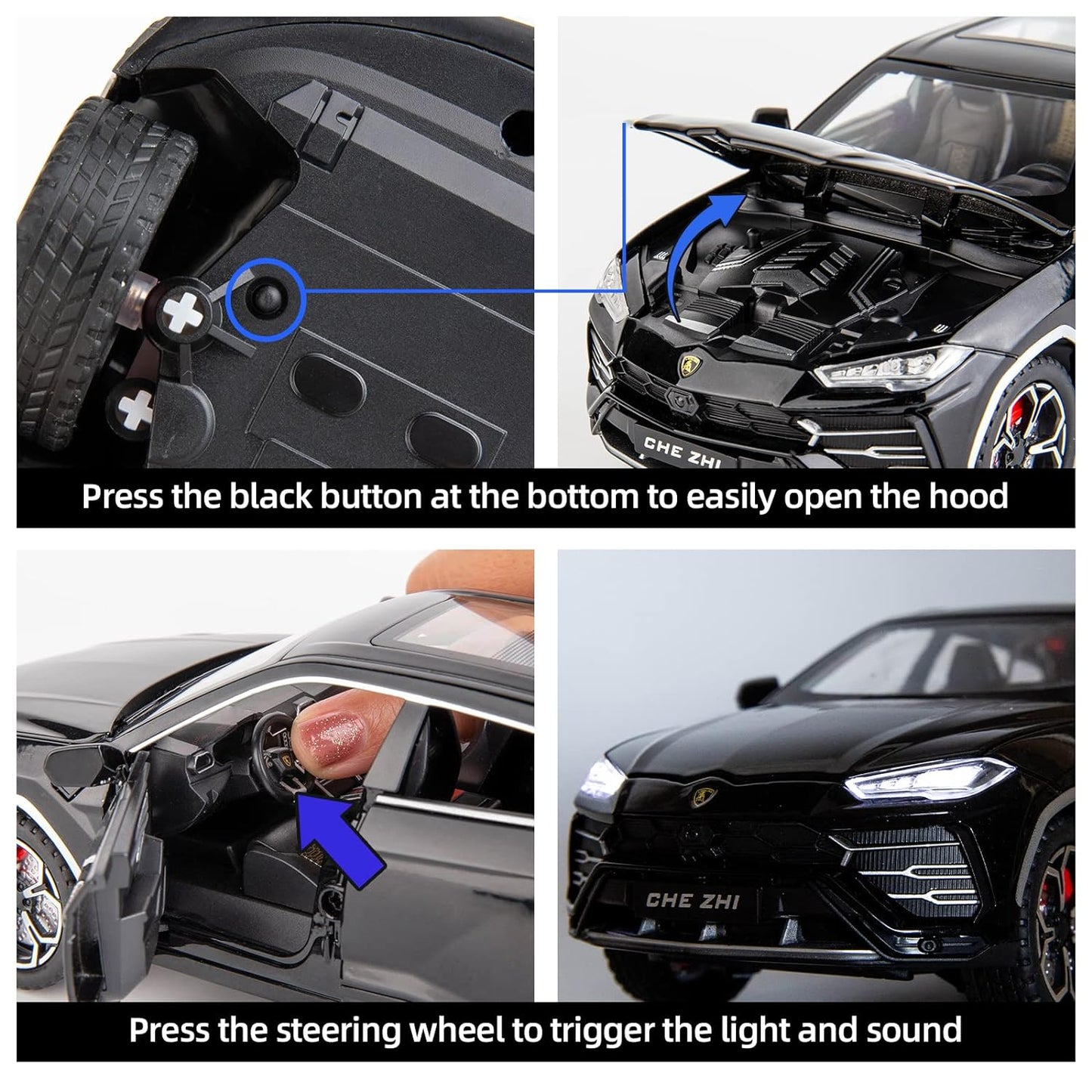 1:24 Big LAMBORGHINI URUS Diecast