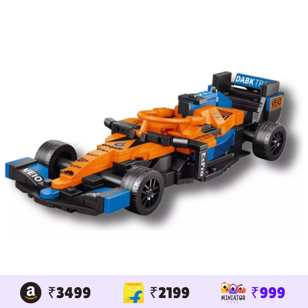 Building Blocks Formula 1 (Orange)