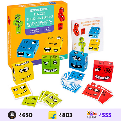 Expressions Cube Matching Block Puzzles