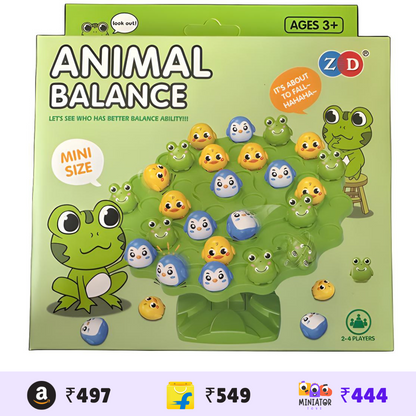 Animal Tree Balance (Mini Size) | Cool Math Game for Kids Preschool Game