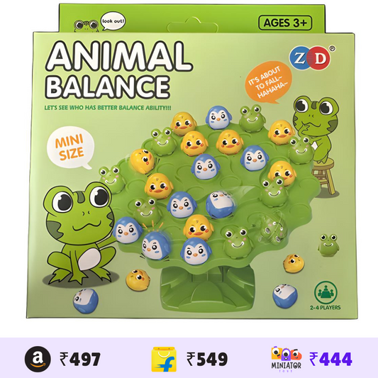 Animal Tree Balance (Mini Size) | Cool Math Game for Kids Preschool Game