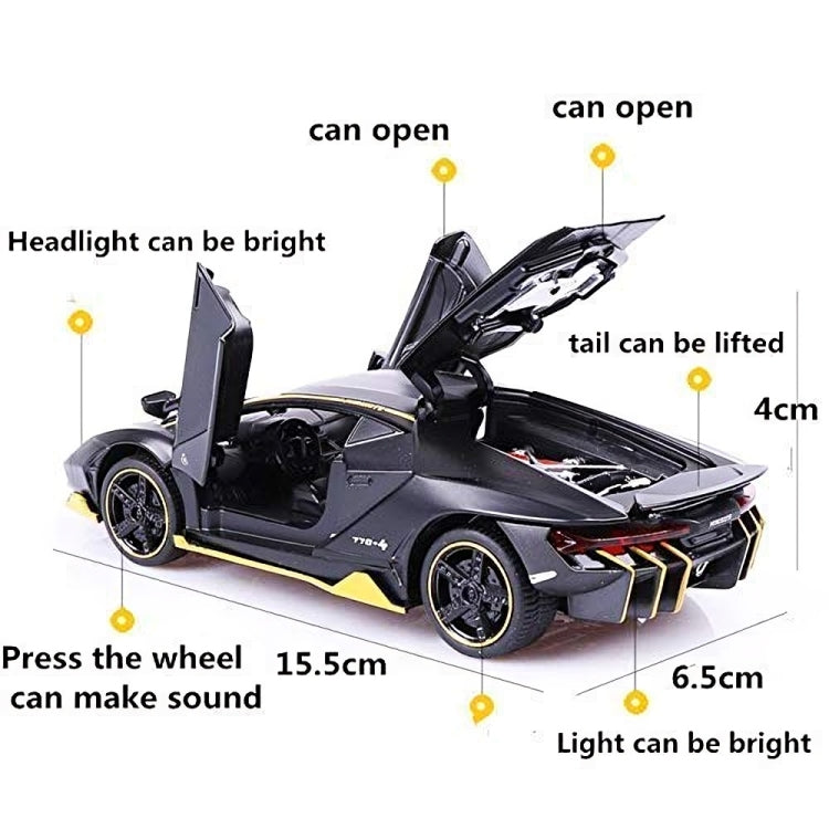 1:32 Lamborghini Centenario Diecast (Light and Sound)