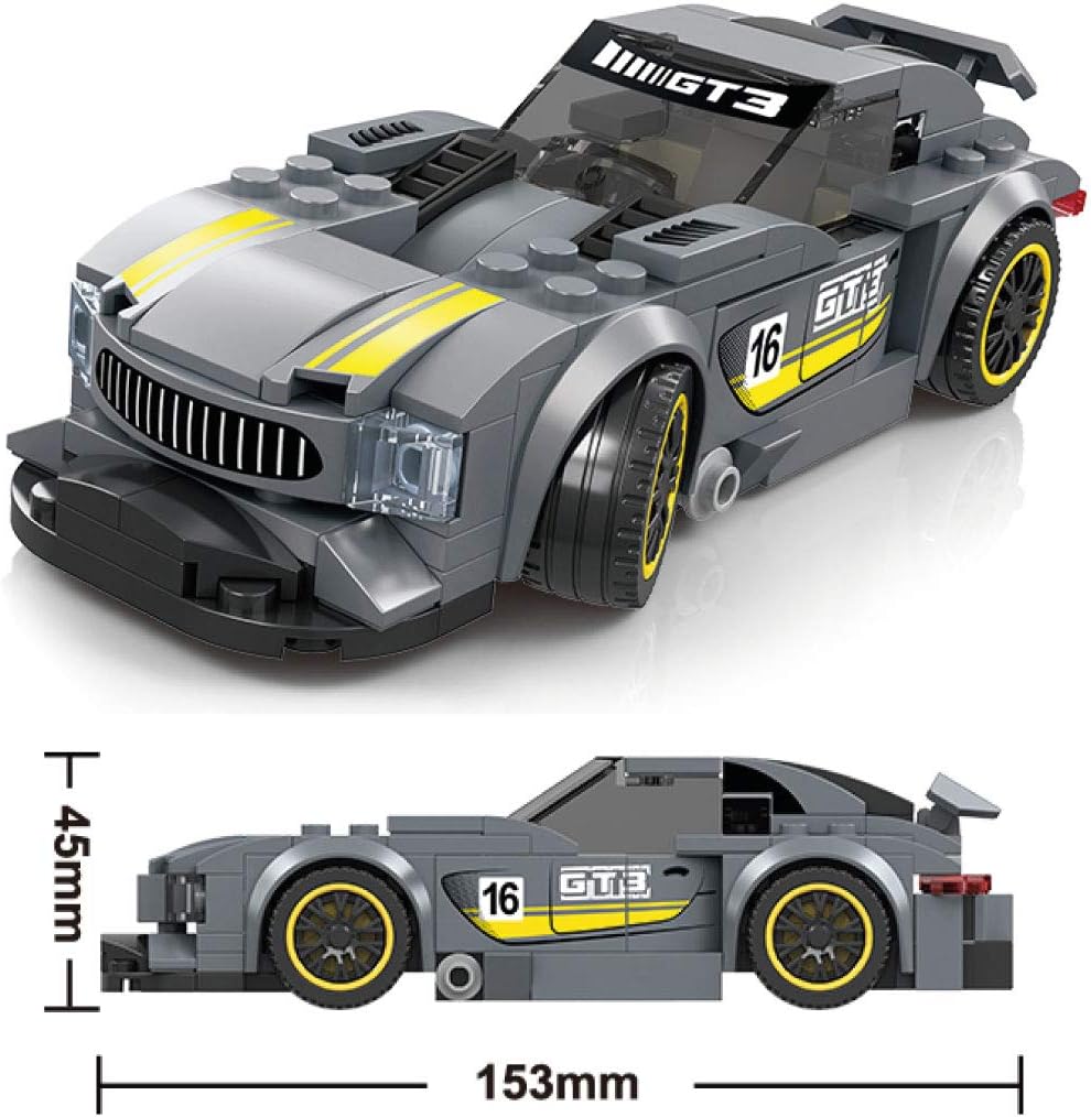 Supercar AMG GT3 Building Blocks Set 174 Pieces