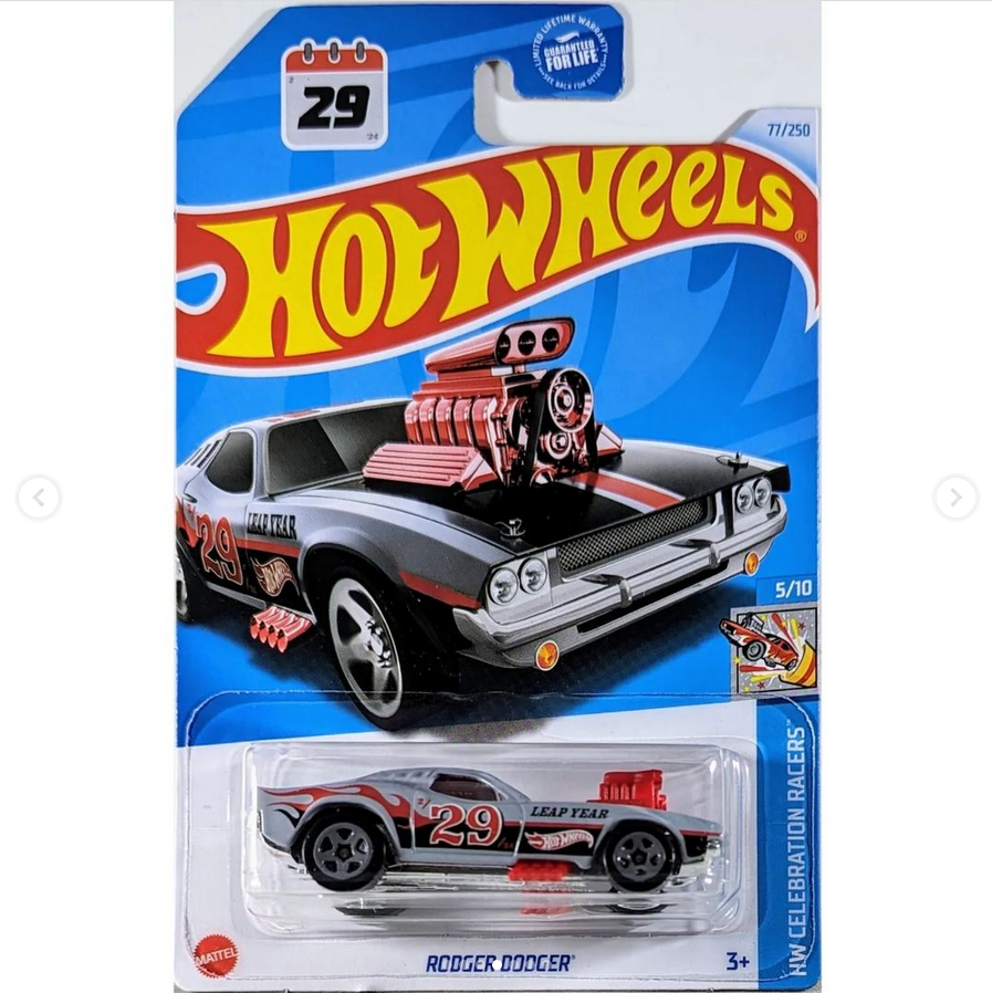 Rodger Dodger | Hot Wheels Celebration Racers Series