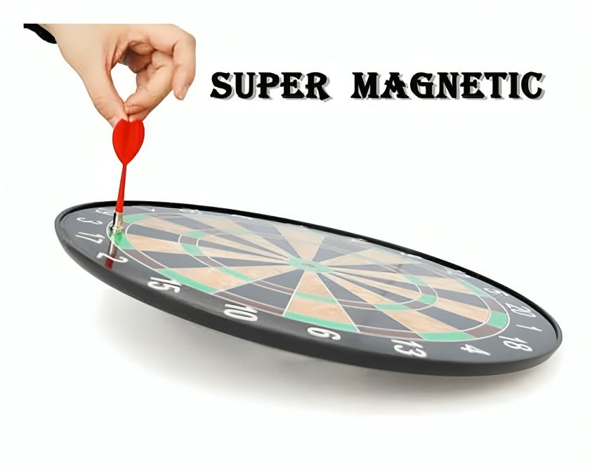 Magnetic Dart Board with 4 Darts